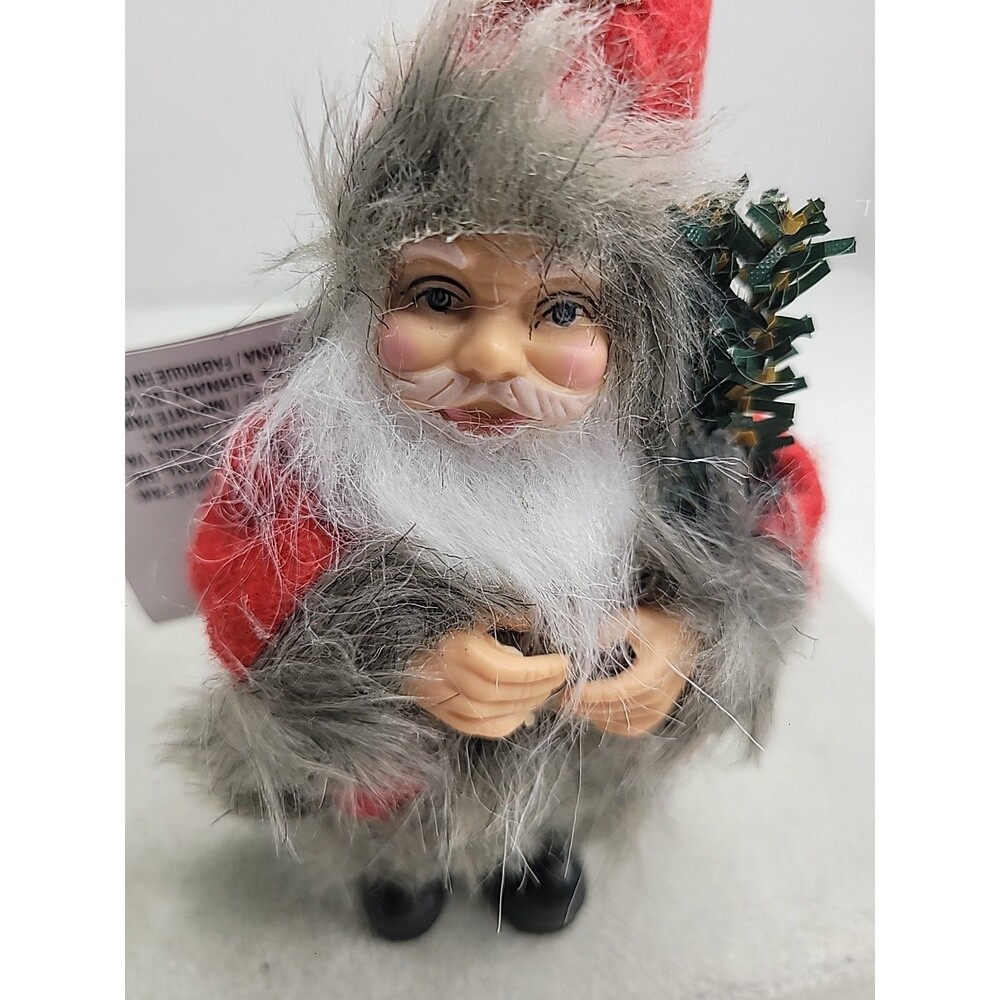 Christmas House  5” Santa Ornament New